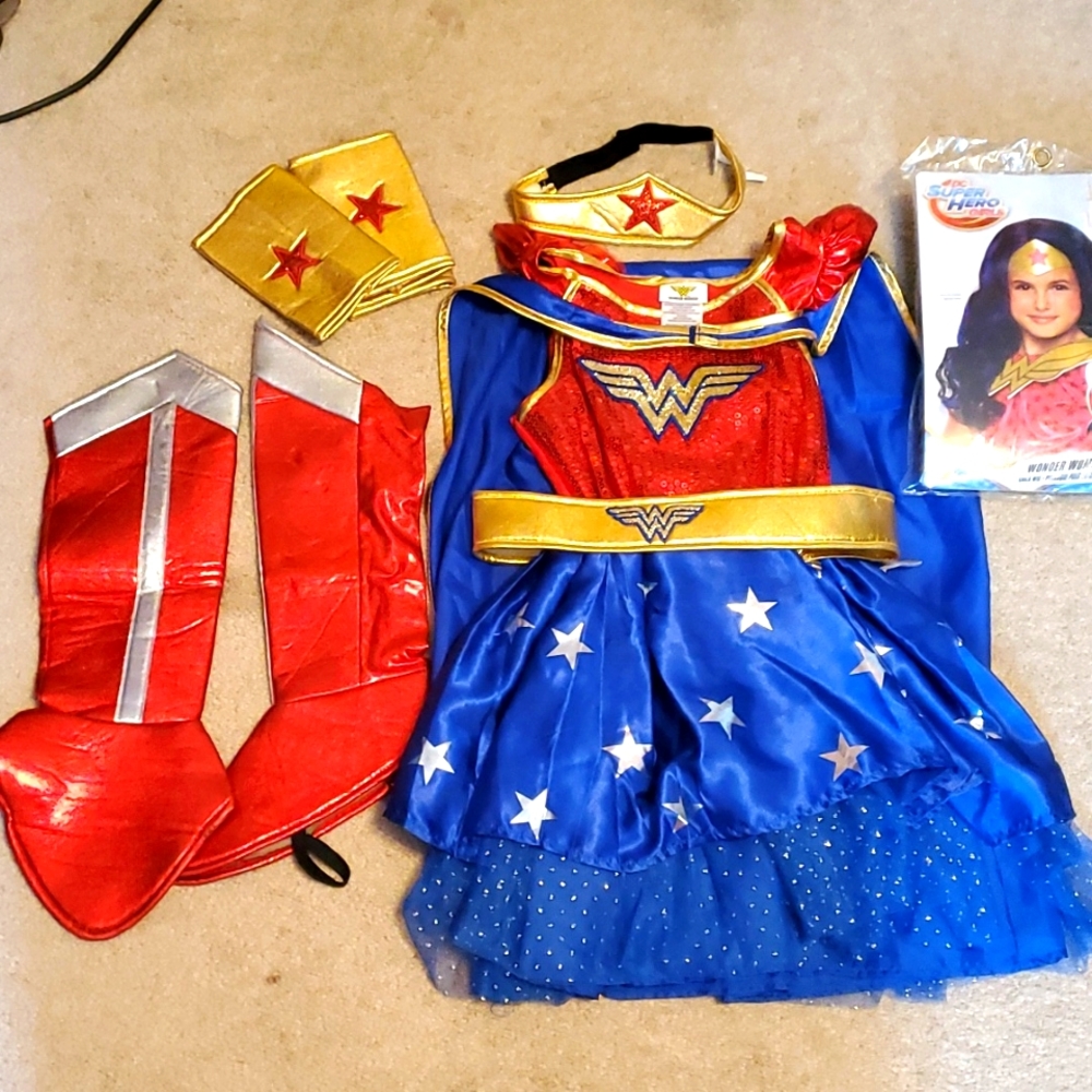 Girls wonder women costume